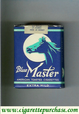 Blue Master cigarettes Extra Mild Norway